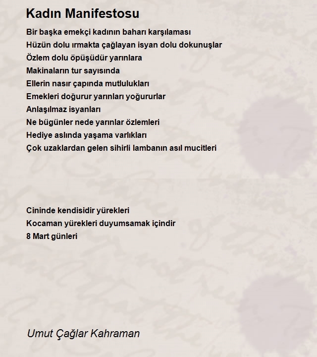 Umut Çağlar Kahraman