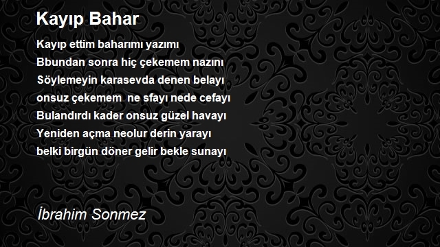 İbrahim Sonmez