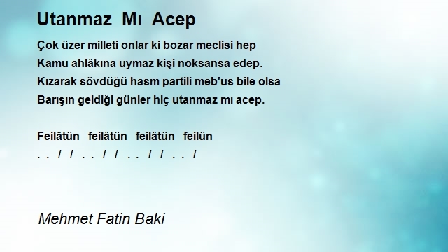 Mehmet Fatin Baki