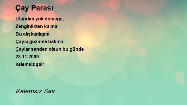 Kalemsiz Sair