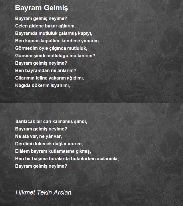 Hikmet Tekin Arslan