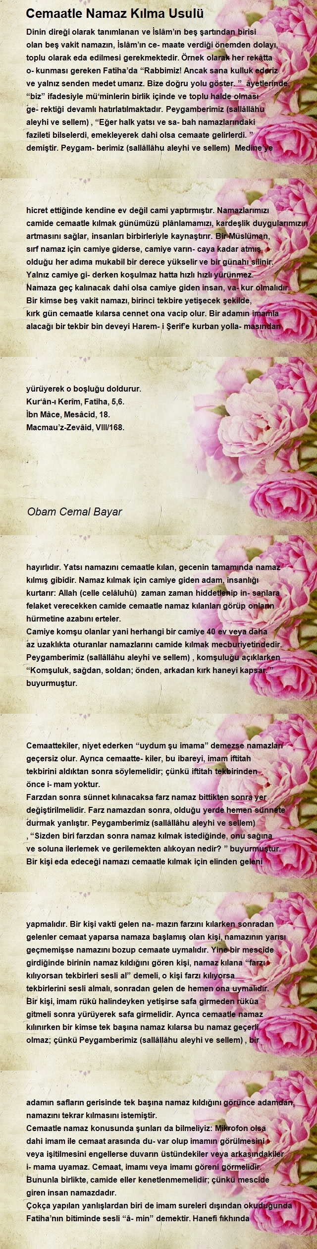 Obam Cemal Bayar