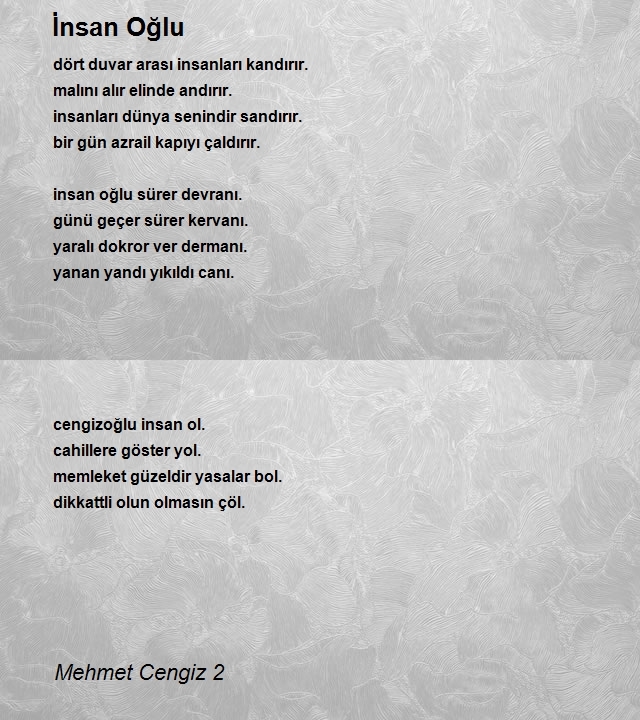 Mehmet Cengiz 2