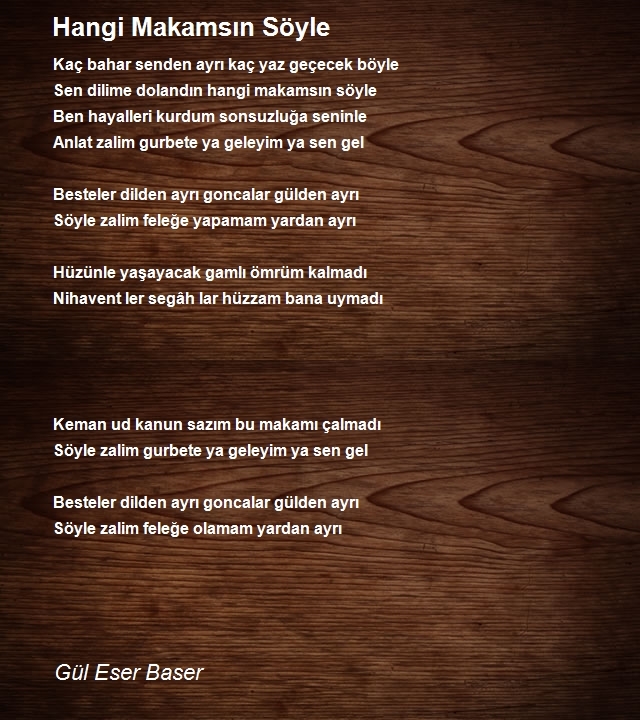 Gül Eser Baser