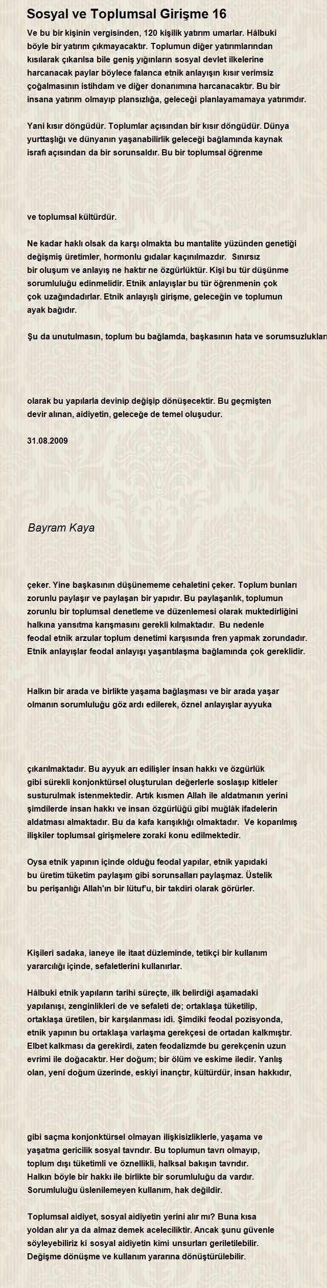 Bayram Kaya