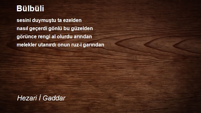 Hezari İ Gaddar