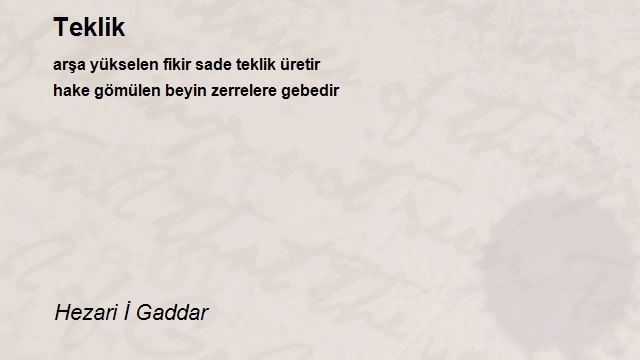 Hezari İ Gaddar