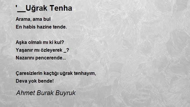 Ahmet Burak Buyruk