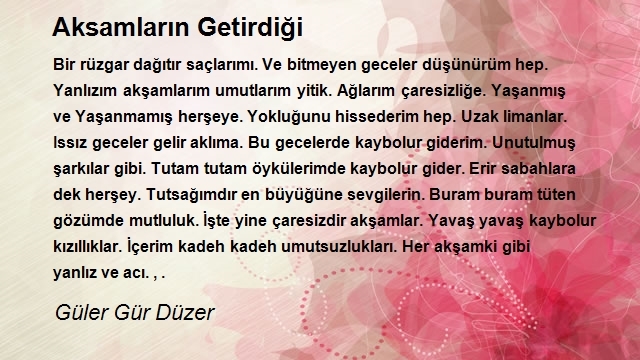 Güler Gür Düzer