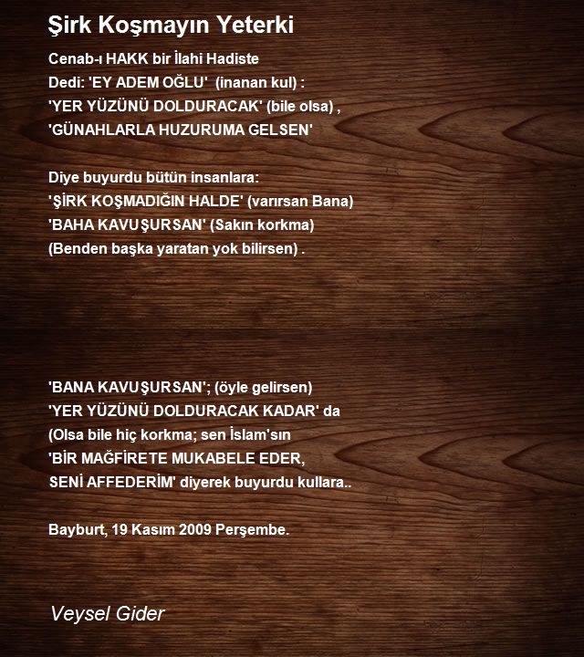 Veysel Gider