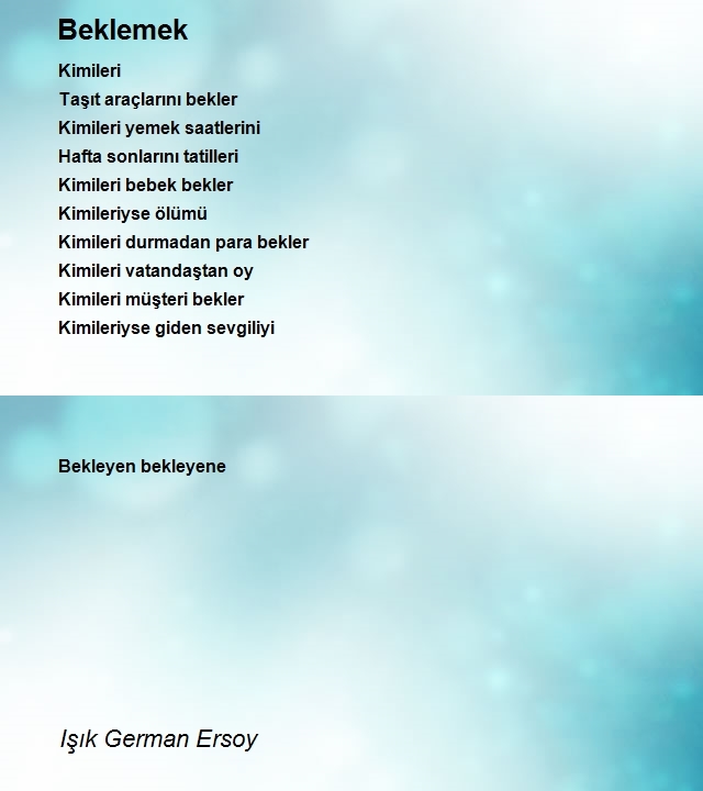 Işık German Ersoy 