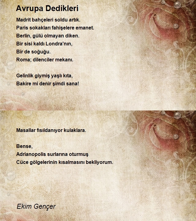 Ekim Gençer