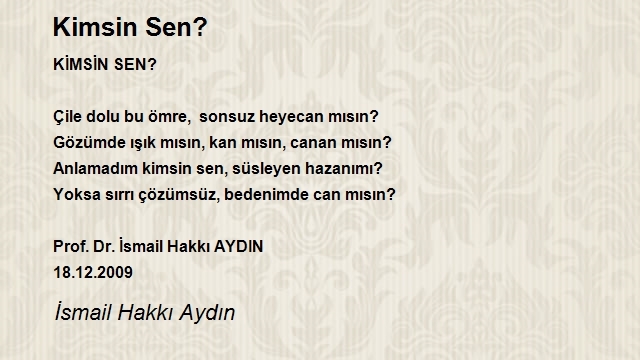 İsmail Hakkı Aydın