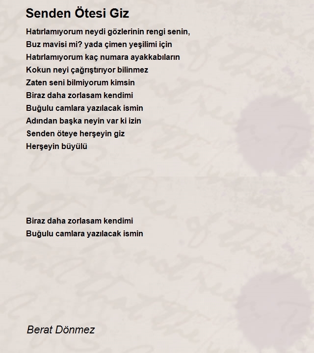 Berat Dönmez