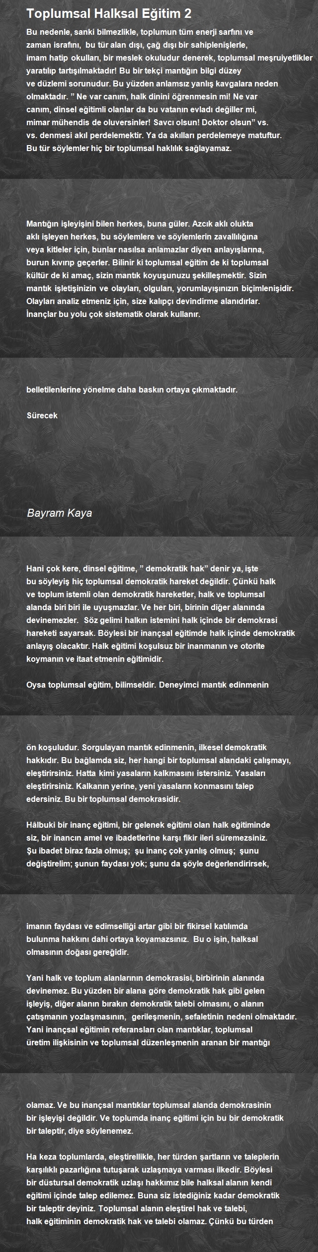 Bayram Kaya