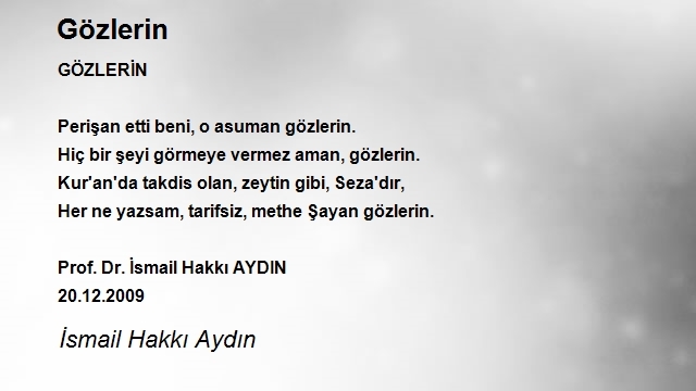 İsmail Hakkı Aydın