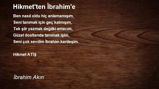 İbrahim Akın