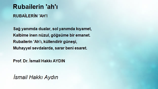 İsmail Hakkı Aydın