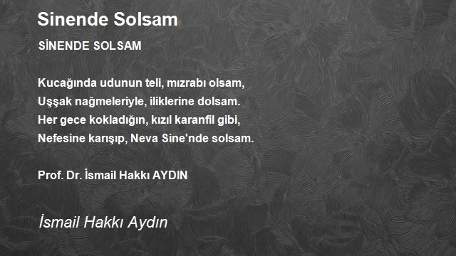 İsmail Hakkı Aydın