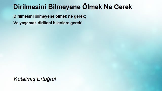 Kutalmış Ertuğrul