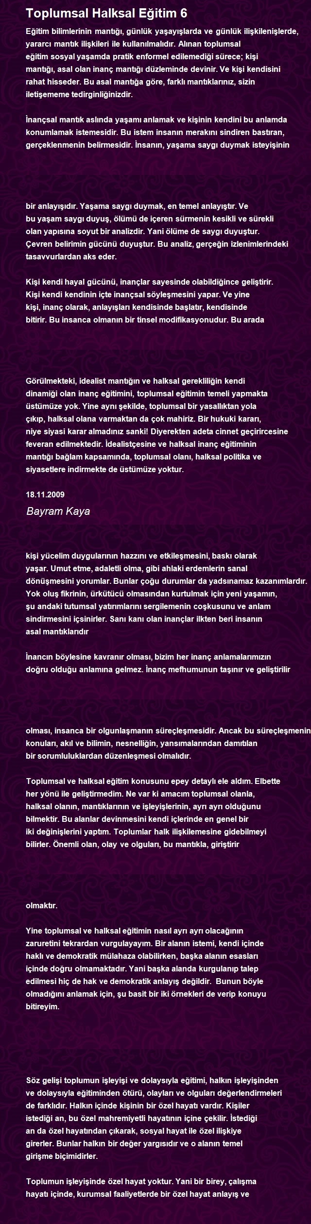 Bayram Kaya