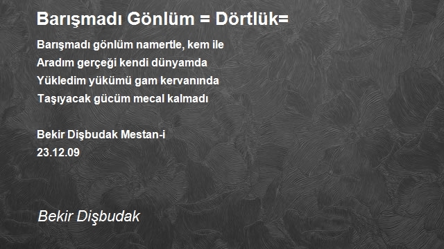 Bekir Dişbudak