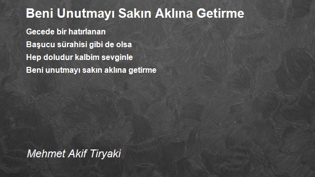 Mehmet Akif Tiryaki