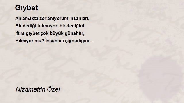 Nizamettin Özel