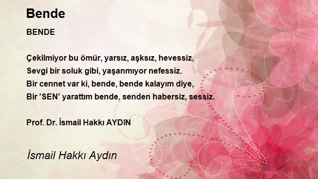 İsmail Hakkı Aydın