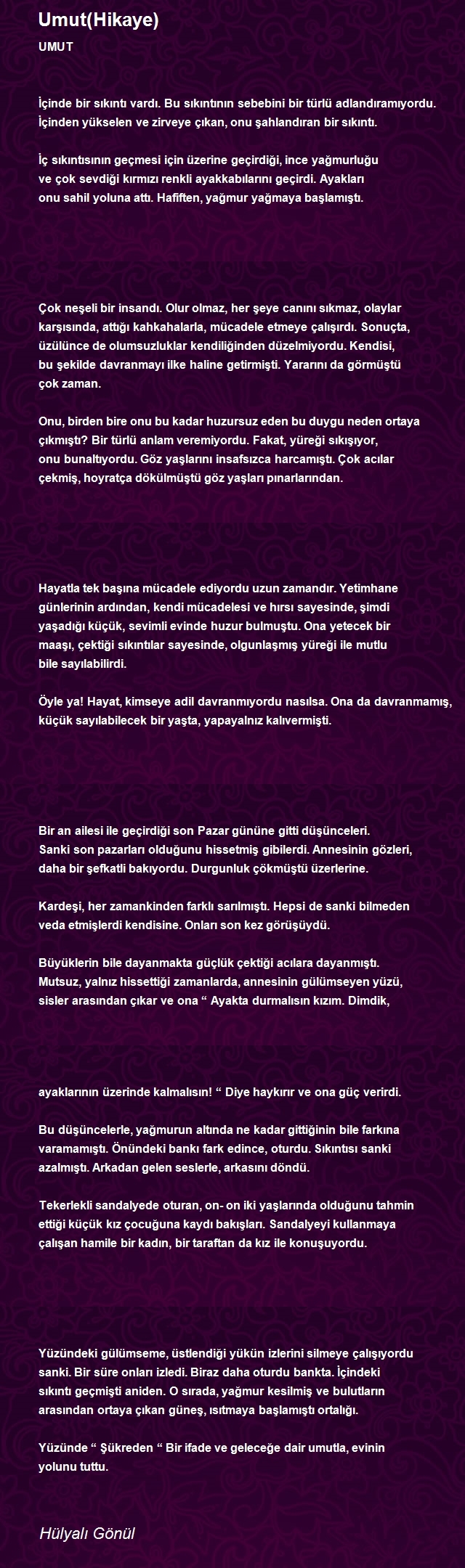 Hülyalı Gönül