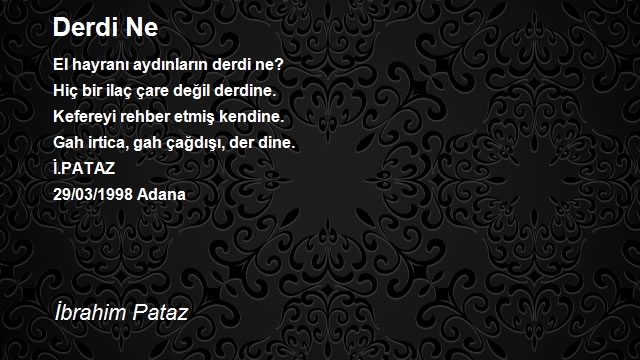 İbrahim Pataz