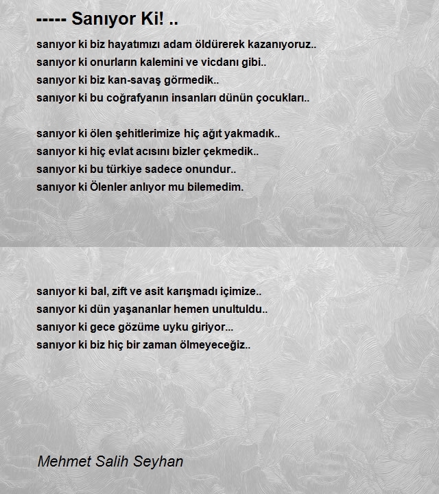 Mehmet Salih Seyhan