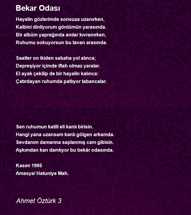 Ahmet Öztürk 3