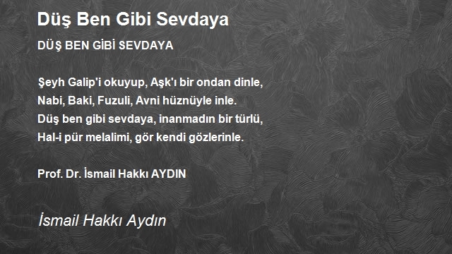 İsmail Hakkı Aydın