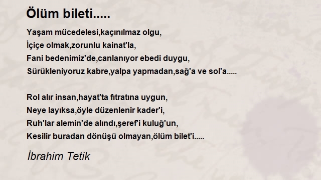 İbrahim Tetik