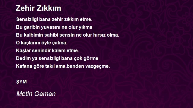 Metin Gaman