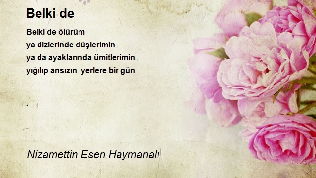 Nizamettin Esen Haymanalı