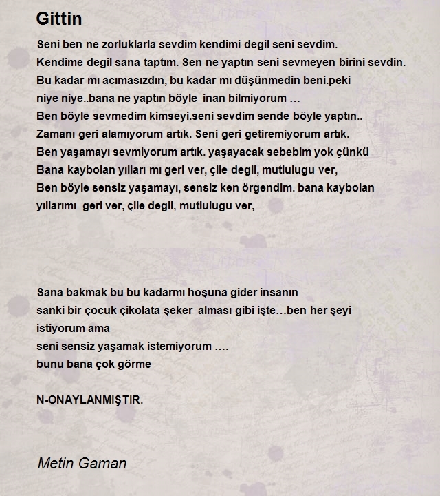 Metin Gaman