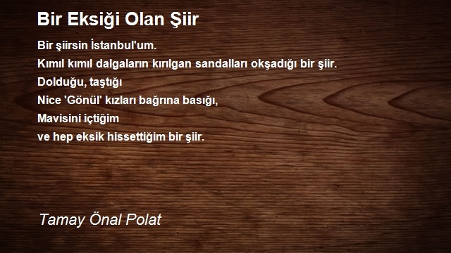 Tamay Önal Polat