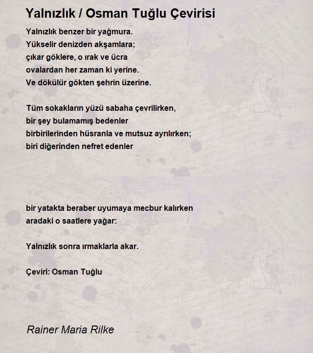 Rainer Maria Rilke