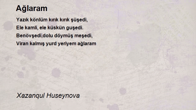 X&#601zangül Hüseynova