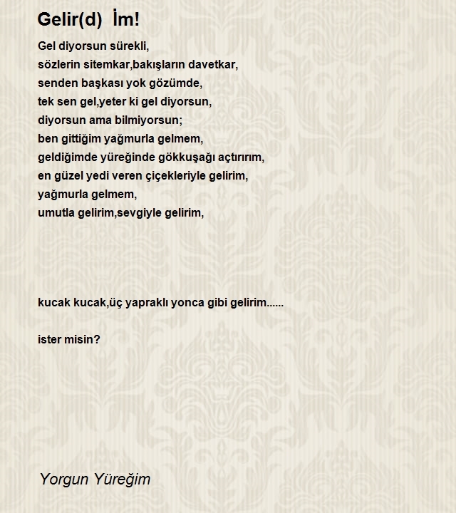 Yorgun Yüreğim