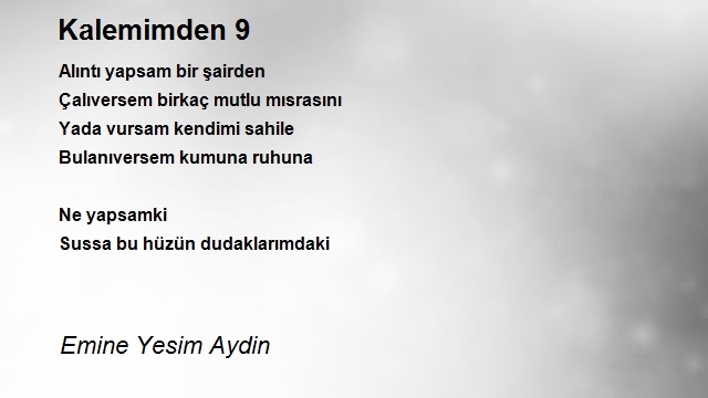 Emine Yesim Aydin