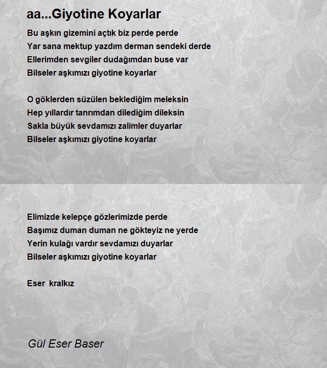 Gül Eser Baser