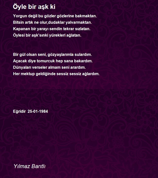 Yılmaz Barıtlı