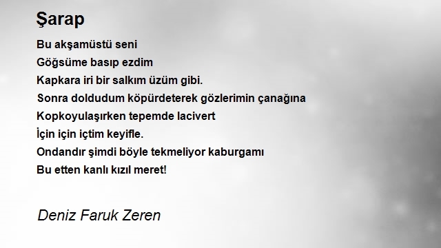 Deniz Faruk Zeren