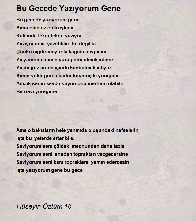 Hüseyin Öztürk 16