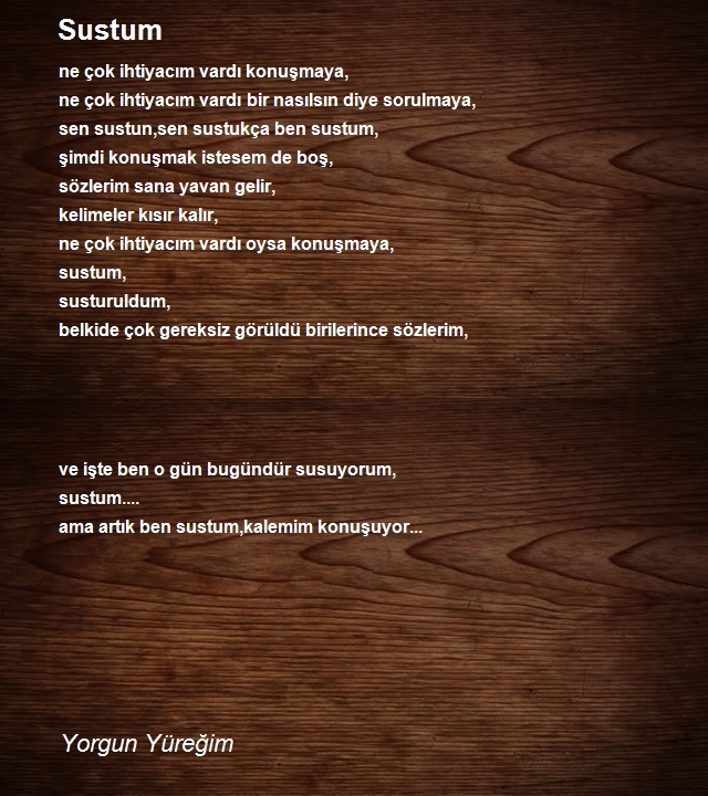 Yorgun Yüreğim