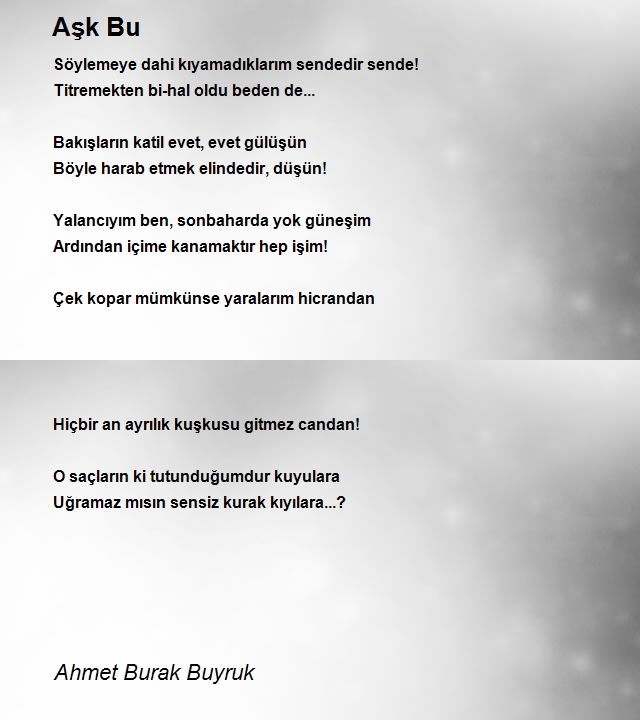 Ahmet Burak Buyruk