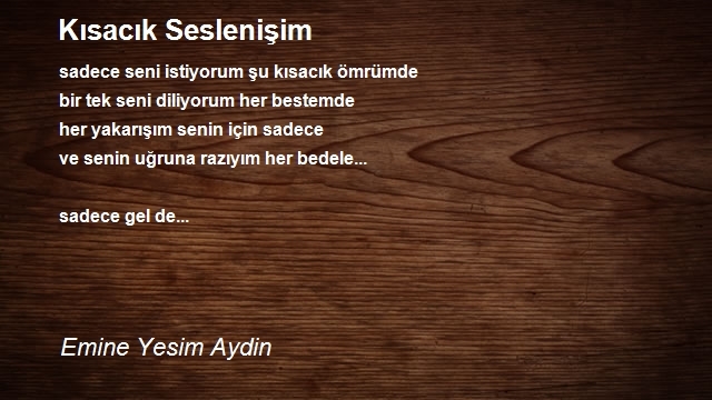 Emine Yesim Aydin